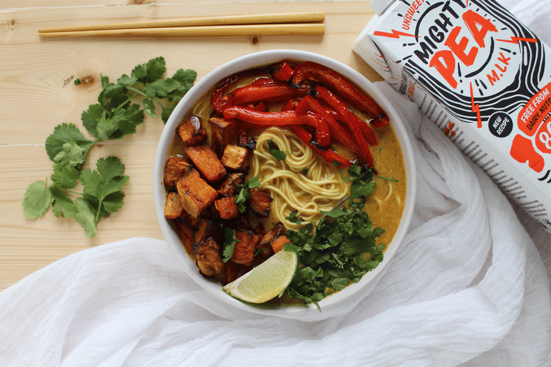 Sweet Potato and Red Pepper Laksa
